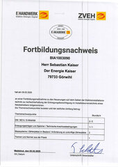 Fortbildung zu den Neuerungen der Elektroinstallationstechnik